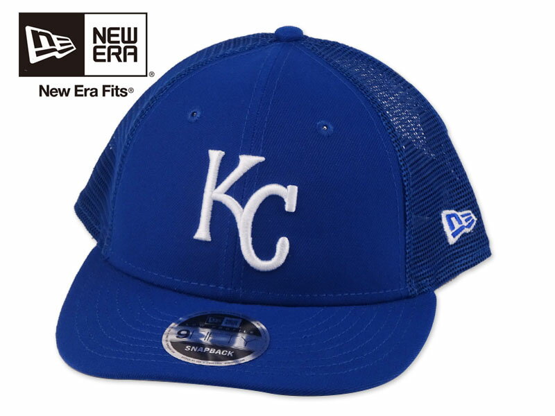 乐天商城 - NEWERA ニューエラ 9FIFTY LOW PROFILE POLY TRUCKER CAP KANSAS CITY ROYALS ROYAL メッシュキャップ カンザスシティ ロイヤルズ ロイヤル メジャーリーグ 22898