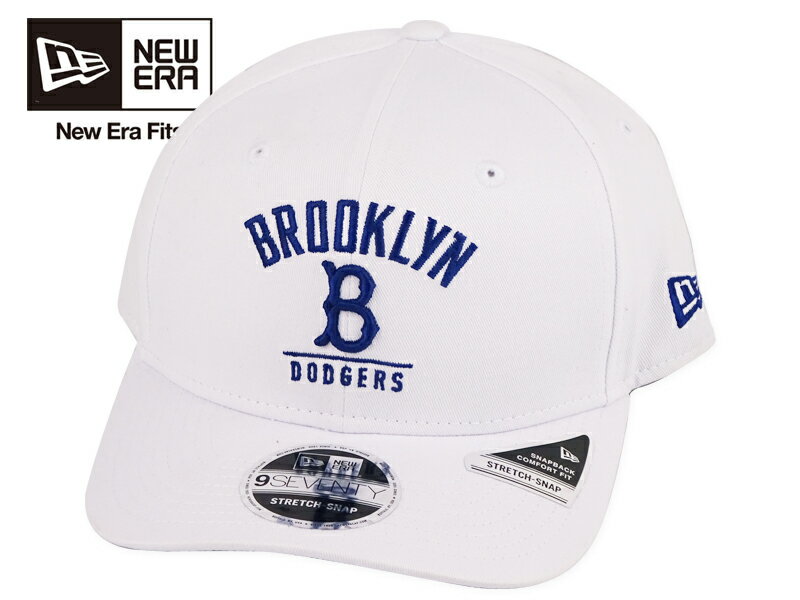 Rakuten - NEWERA ニューエラ 9SEVENTY BROOKLYN DODGERS STRETCH CAP WHITE 970 ブルックリン ドジャース ストレッチキャップ ホワイト 22444 [メンズ レディース]