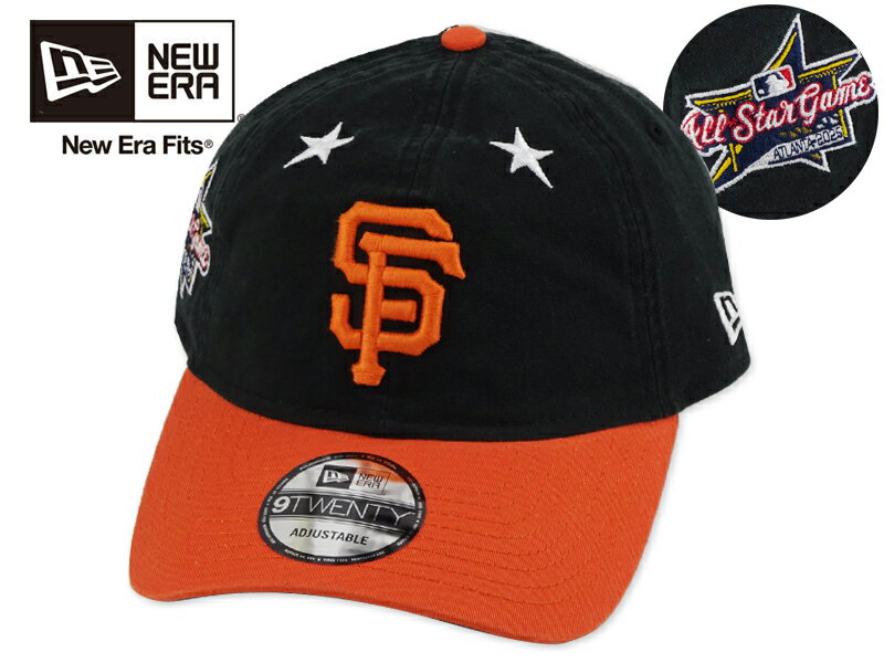 乐天商城 - NEWERA ニューエラ 9TWENTY SANFRANCISCO GIANTS MLB25 ASG BLACK/ORANGE サンフランシスコ ジャイアンツ ブラック/オレンジ メジャーリーグ 22450