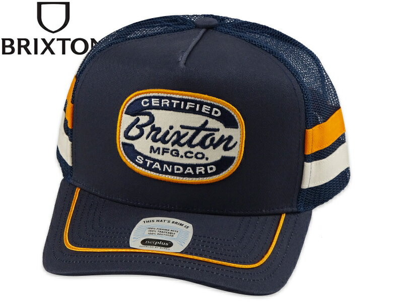 Rakuten - BRIXTON ブリクストン COPLEY NP HP TRUCKER MESHCAP NAVY/NAVY メッシュキャップ ネイビー/ネイビー 22604