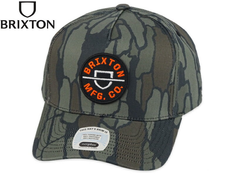 Rakuten - BRIXTON ブリクストン CREST C MP SNAPBACK BARK CAMO スナップバック バークカモ 20675　21940