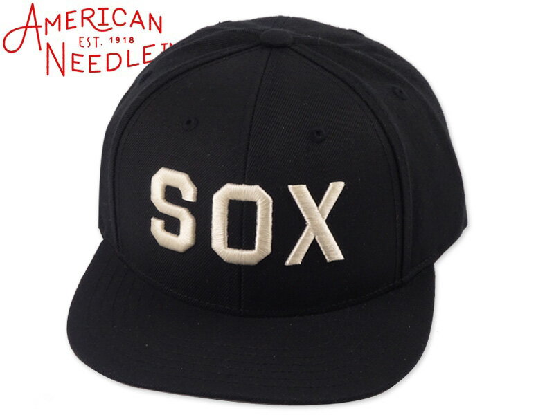Rakuten - AMERICAN NEEDLE アメリカンニードル 400SERIES BALTIMORE BLACK SOX BLACK ボルチモア ブラック ソックス ブラック 22696 [メンズ レディース]