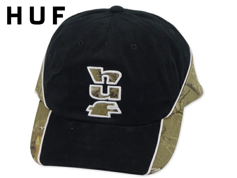 Rakuten - HUF X REALTREE® ハフ X リアルツリー MEGABLAST SNAPBACK BLACK/DESERT スナップバック ブラック/デザート 22535 22537[メンズ レディース]