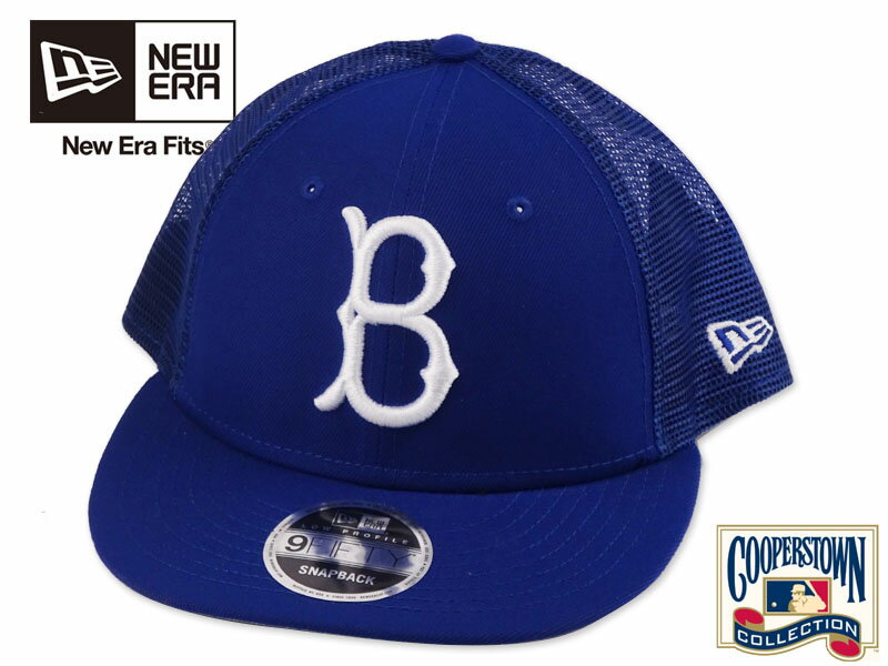 Rakuten - NEWERA ニューエラ 9FIFTY LOW PROFILE POLY TRUCKER CAP COOPERSTOWN BROOKLYN DODGERS ROYAL メッシュキャップ クーパーズタウン ブルックリンドジャース ロイヤル メジャーリーグ 22898