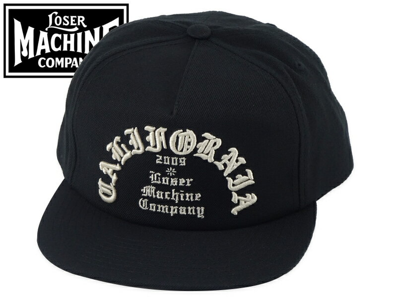 Rakuten - LOSER MACHINE ルーザーマシーン FANATIC SNAPBACK BLACK ブラック 22791 [ルーザーマシン スケボー スケート バイク]