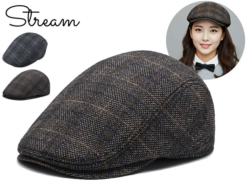 Rakuten - ORIGINAL オリジナル ブルーラインチェック フラップウレタンハンチング 22761 [メンズ レディース 帽子]