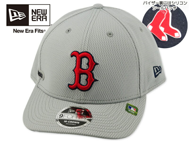 NEWERA ニューエラ 9FORTY CLUBHOUSE25 M-CROWN CAP BOSTON REDSOX GREY ボストン レッドソックス グレー 22735 MLB メンズ レディース