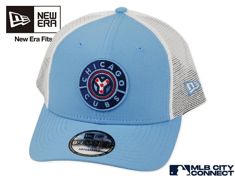 Rakuten - NEWERA ニューエラ 9SEVENTY CITY CONNECT CHICAGO CUBS21 MESH CAP SAX 970 シカゴ カブス サックス メッシュキャップ 22334 [メンズ レディース]