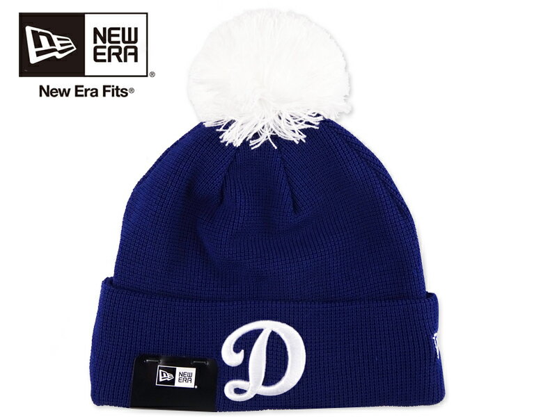 Rakuten - NEWERA ニューエラ MLB BATTING PRACTICE POMPOM BEANIE LOS ANGELES DODGERS BLUE ポンポンニット ロサンゼルス ドジャース ブルー 22575 [メンズ レディース ビーニー]【共】