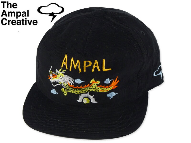 The Ampal Creative アンパルクリエイティブ DRAGON SOUVENIR CAP BLACK メッシュキャップ ブラック 21343