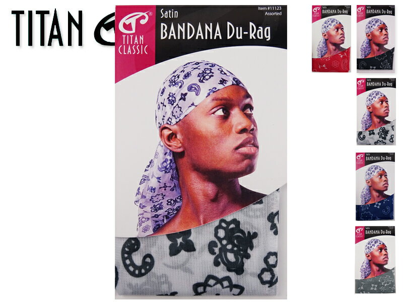 TITANDONNA タイタンドナ BANDANA DU-RAG バンダナ ドゥーラグ 22369 [ヘッドギア メンズ インナー]