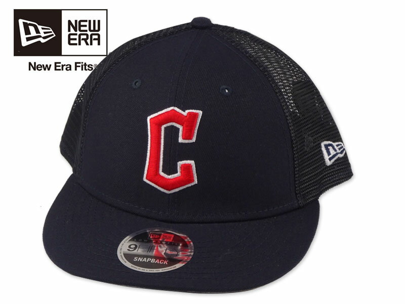 Rakuten - NEWERA ニューエラ 9FIFTY LOW PROFILE POLY TRUCKER CAP CLEVELAND GUARDIANS NAVY メッシュキャップ クリーブランド ガーディアンズ ネイビー メジャーリーグ 22898