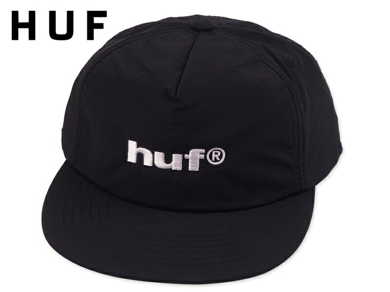 Rakuten - HUF ハフ 89 NYLON SNAPBACK CAP BLACK キャップ ブナイロン ブラック 22631 [スケボー スケートボード メンズ レディース cap]