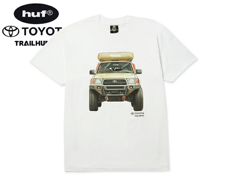 乐天商城 - HUF×TOYOTA TRAILHUNTER ハフ×トヨタトレイルハンター 4 RUNNER WHITE ランナー ホワイト 22686 [スケボー スケートボード メンズ レディース]