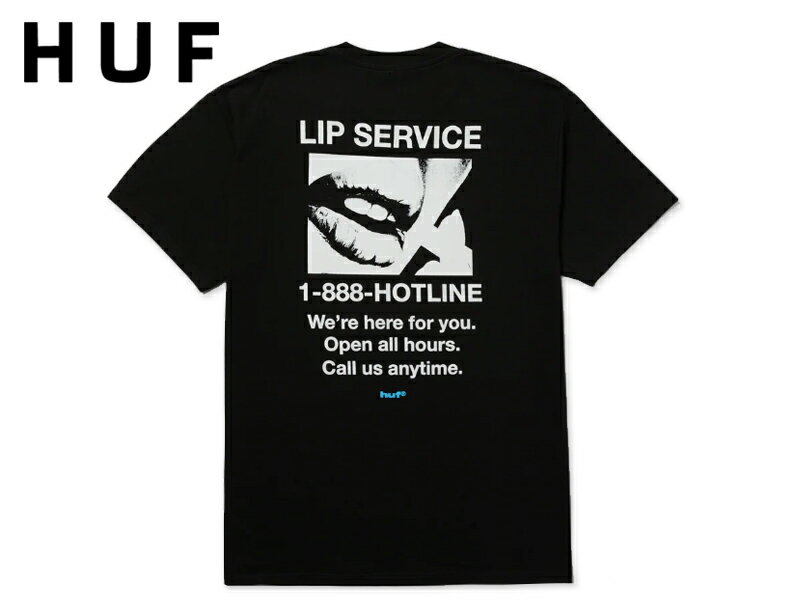 Rakuten - HUF ハフ HOTLINE T-SHIRTS BLACK ホットライン Tシャツ ブラック 22571 [メンズ レディース]