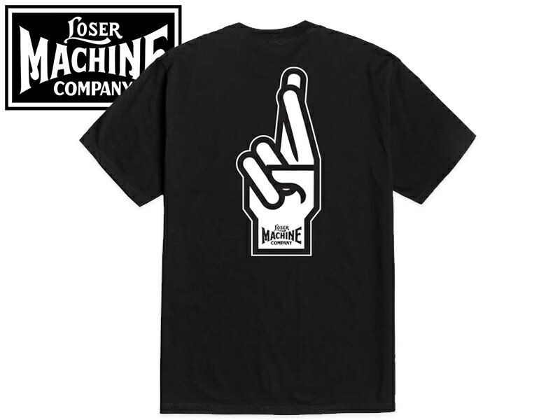 Rakuten - LOSER MACHINE ルーザーマシーン GOOD LUCK FINGERS BLACK グッドラック フィンガー ブラック 22790[ルーザーマシン スケボー スケート バイク]