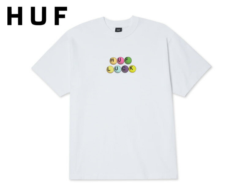 Rakuten - HUF ハフ LUCKY T-SHIRTS WHITE ラッキー Tシャツ ホワイト 22560 [メンズ レディース]