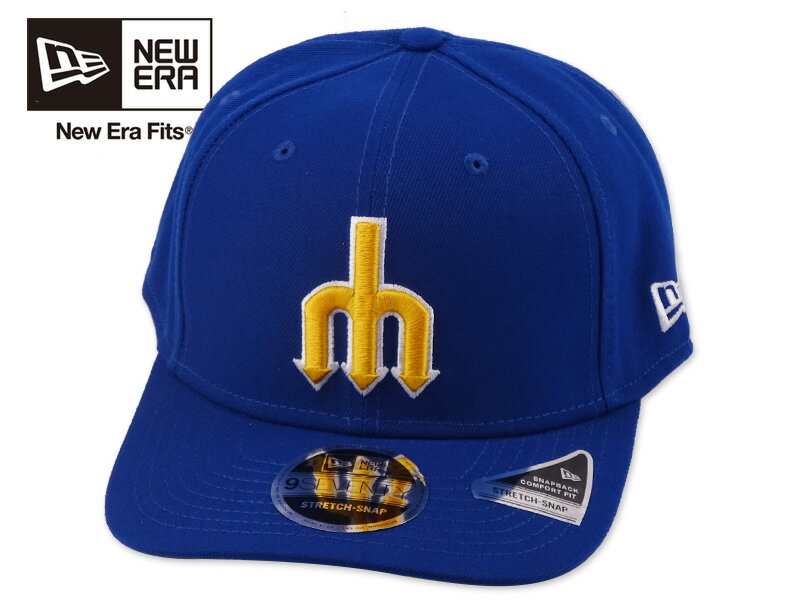 Rakuten - NEWERA ニューエラ 9SEVENTY COOPERS TOWN SEATTLE MARINERS STRETCH CAP ROYAL 970 クーパーズタウン シアトル・マリナーズ ストレッチキャップ ロイヤル 22897 [メンズ レディース]