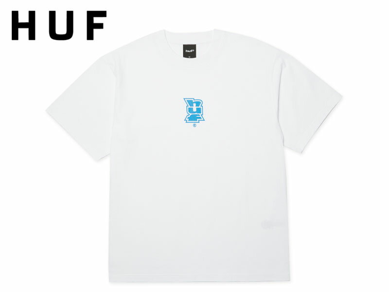 Rakuten - HUF ハフ MEGABLAST CORE T-SHIRTS WHITE/BLUE メガブラスト Tシャツ ホワイト/ブルー 22834 [スケボー スケートボード メンズ レディース]