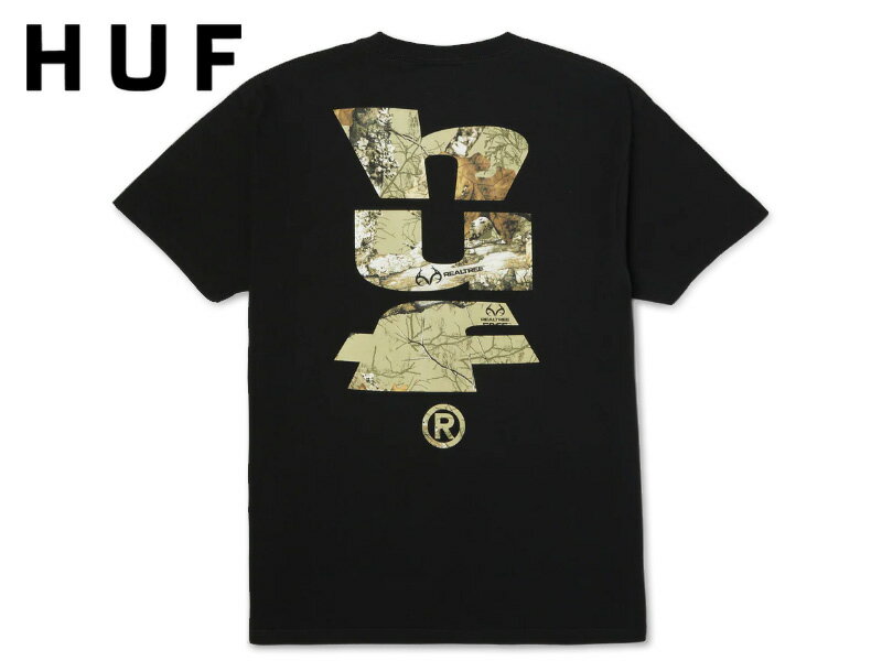 Rakuten - HUF ハフ REALTREE MEGABLAST T-SHIRTS BLACK リアルツリーメガブラスト Tシャツ ブラック 22619 [スケボー スケートボード メンズ レディース]
