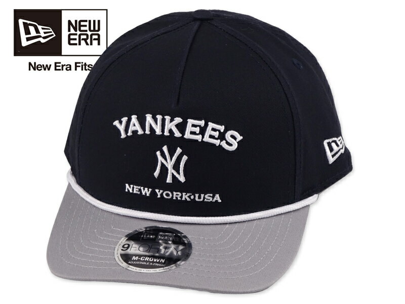 Rakuten - NEWERA ニューエラ 9FORTY M-CROWN CAP NEWYORK YANKEES NAVY/GREY キャップ ニューヨーク ヤンキース ネイビー/グレー メジャーリーグ 22445