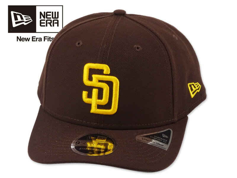 Rakuten - NEWERA ニューエラ 9SEVENTY SAN DIEGO PADRES STRETCH CAP BROWN 970 サンディエゴ パドレス ストレッチキャップ ブラウン 22897 [メンズ レディース]