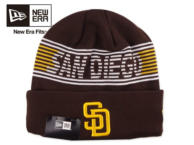 Rakuten - NEWERA ニューエラ MLB SPORTS KNIT BEANIE SANDIEGO PADRES BROWN ニット サンディエゴ パドレス ブラウン 22573 [メンズ レディース ビーニー]