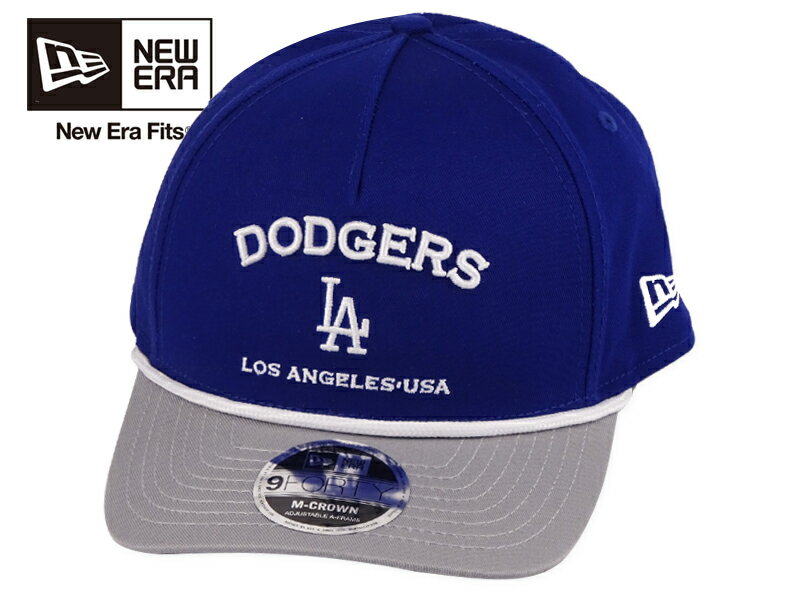 Rakuten - NEWERA ニューエラ 9FORTY M-CROWN CAP LOS ANGELES DODGERS ROYAL/GREY キャップ ロサンゼルス ドジャース ロイヤル/グレー メジャーリーグ 22445