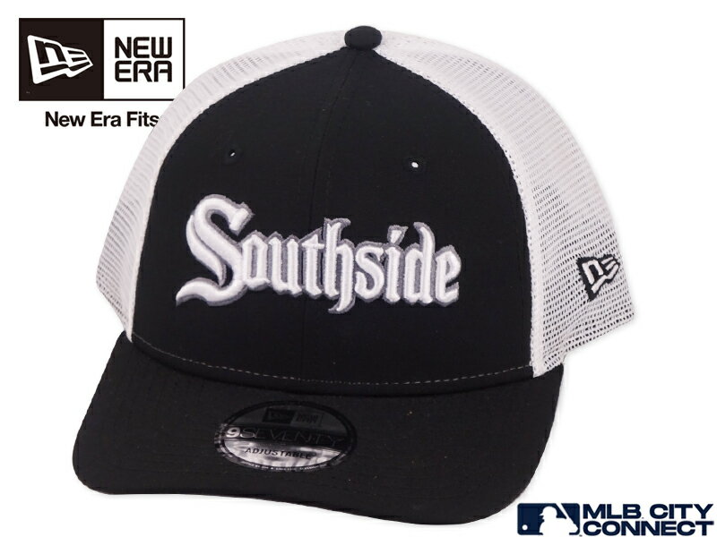 Rakuten - NEWERA ニューエラ 9SEVENTY CITY CONNECT CHICAGO WHITE SOX21 SOUTY SIDE MESH CAP BLACK 970 シカゴ ホワイトソックス ブラック メッシュキャップ 22333 [メンズ レディース]