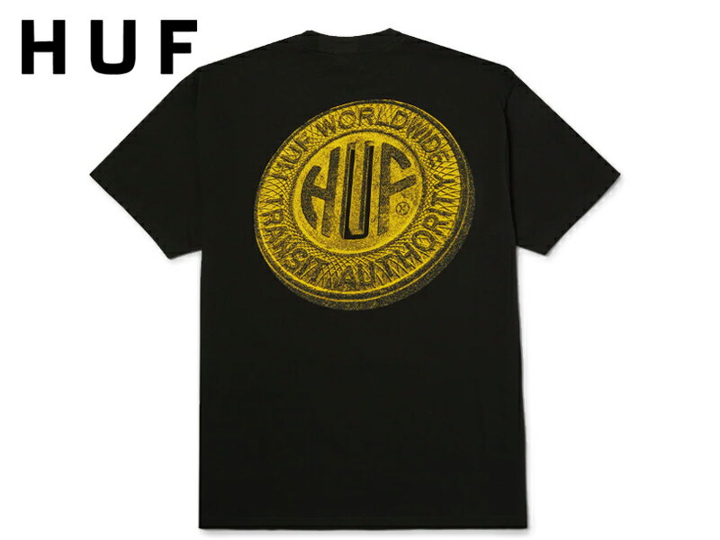 Rakuten - HUF ハフ TOKEN T-SHIRT BLACK Tシャツ ブラック 22347 [メンズ レディース]