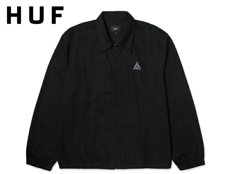 ★HUF（ハフ）は、2002年プロスケーター、キース・ハフナゲルが立ち上げたスケートボード・スニーカー・アパレルのセレクトショップ。クリーンカットと独特なデザインやリミテッドコラボはスケーターやスニーカーファンを虜にしている。 ショップ ジャケットは、時代を超えたワークウェア。フルジップのフロント開閉、デュアル フロント ポケット100%コットンツイルのショップジャケット。左胸に刺繍入り • フルジップフロントクロージャー フロントにダブルウェルトハンドポケット。 L SIZE：着丈約70cm、身幅約60cm、袖丈約65cm XL SIZE：着丈約72cm、身幅約66cm、袖丈約66cm