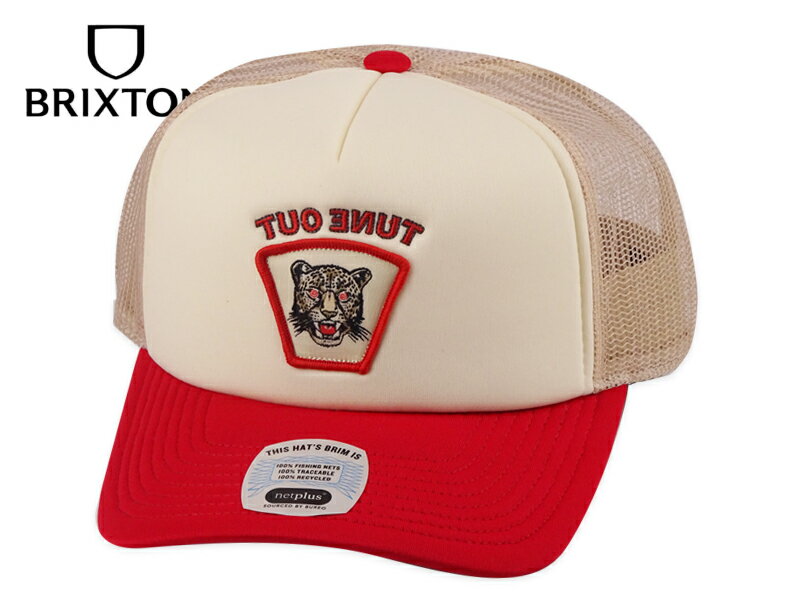 BRIXTON ブリクストン LOST IN REALITY NP MP TRUCKER WHITECAP/ADRENALINE RUSH メッシュキャップ ホワイトキャップ/アドレナリンラッシュ 22824