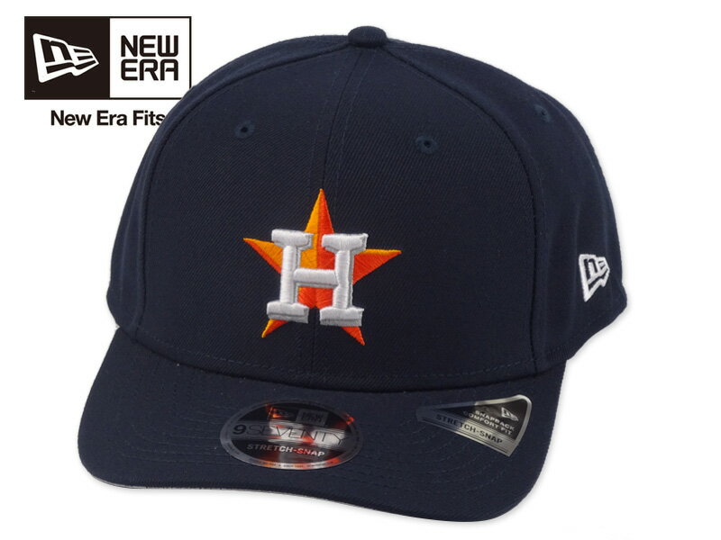 Rakuten - NEWERA ニューエラ 9SEVENTY HUSTON ASTROS STRETCH CAP NAVY 970 ヒューストン アストロズ ストレッチキャップ ネイビー 22897 [メンズ レディース]