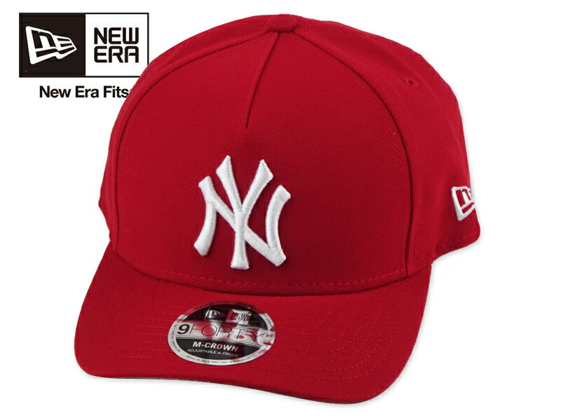 楽天市場】new era 9fifty ニューヨークヤンキース 赤の通販
