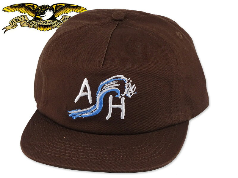 ANTIHERO アンタイヒーロー EXPRESSIONS SNAPBACK BROWN スナップバックキャップ ブラウン 23168