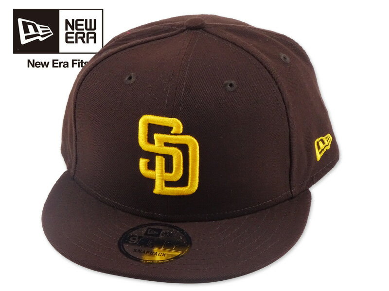 乐天商城 - NEWERA ニューエラ 9FIFTY BASIC SANDIEGO PADRES 950 BROWN サンディエゴ パドレス ブラウン 23032 [メジャーリーグ 大リーグ MAJORLEAGUE メンズ レディース]