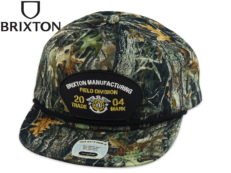 BRIXTON ブリクストン DIVISION NP MP SNAPBACK CAP TREE CAMO スナップバックキャップ ツリーカモ 23089