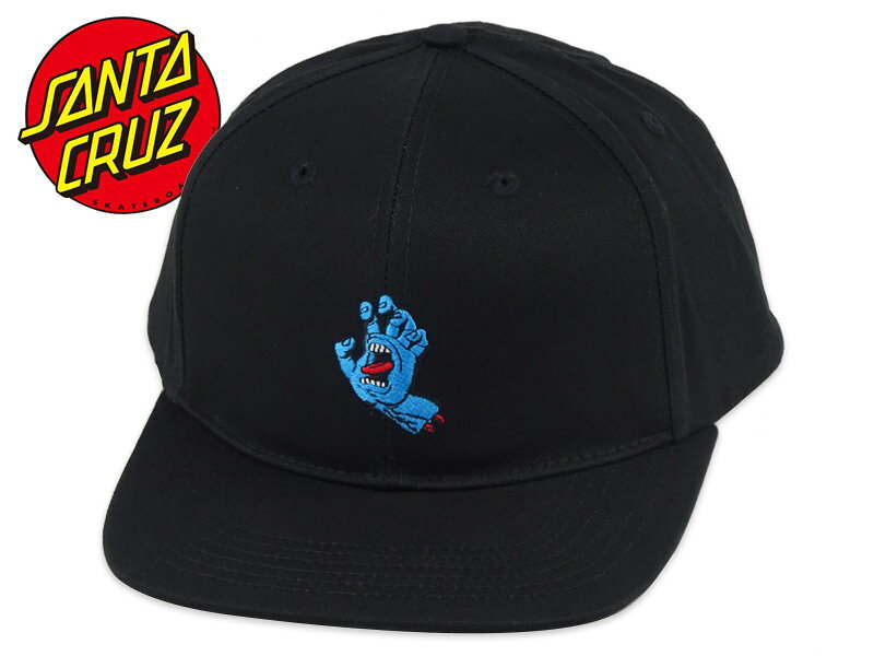 SANTA CRUZ サンタクルーズ SCREAMING HAND SNAPBACK STRUCTURED CAP BLACK スナップバック ブラック 23136 10P30Nov14
