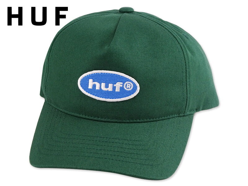 HUF ハフ 89 OVAL 5PANEL CAP FOREST GREEN メッシュキャップ フォレストグリーン 23074 