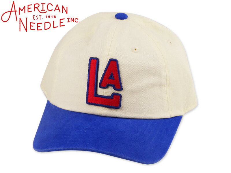 乐天商城 - AMERICAN NEEDLE アメリカンニードル ARCHIVE-LOS ANGELES ANGELS IVORY/DEEP ROYAL ロスアンゼルス エンゼルス キャップ アイボリー/ディープロイヤル 20516 [メンズ レディース]21619　21824 21919
