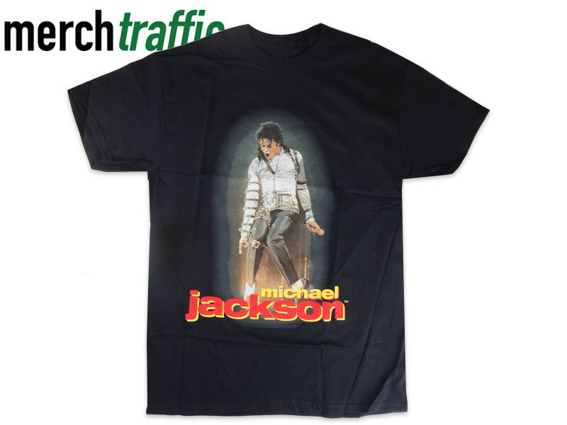 MERCH TRAFIC マーチトラフィック MICHAEL JACKSON ON STAGE T-SHIRTS BLACK マイケル ジャクソン オンステージ Tシャツ ブラック 23014
