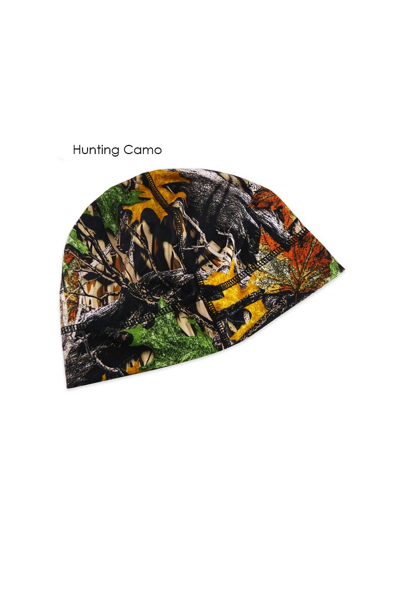 HOT LEATHERS ホットレザー HELMET LINER HUNTING CAMO ヘルメット ライナー ハン...
