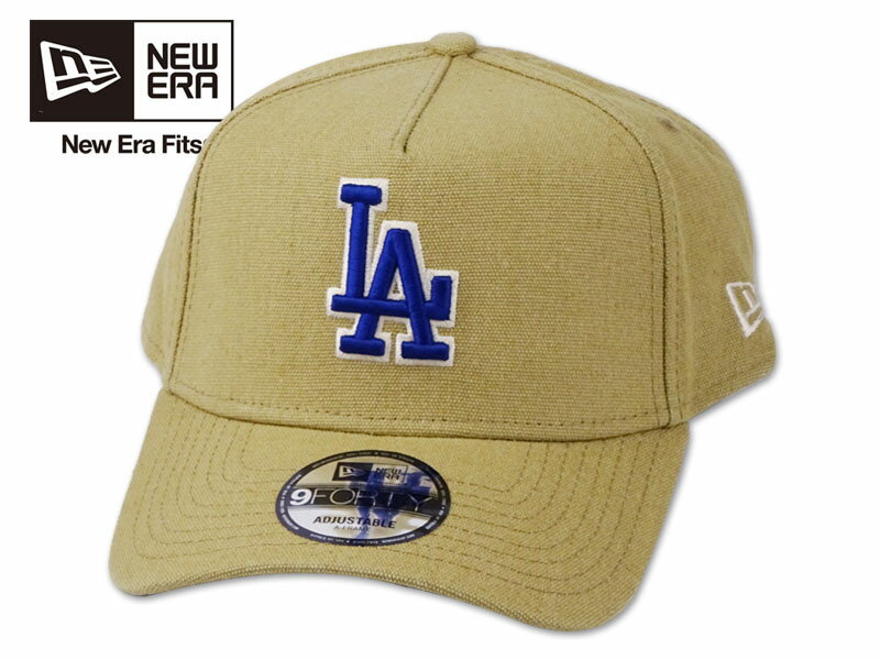 Rakuten - NEWERA ニューエラ 9FORTY MLB LOGO ESSENTIAL LOS ANGELES DODGERS CAP KHAKI ロスエンゼルス ドジャース カーキ 21950