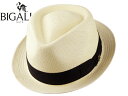 BIGALLI rK PANAMA STRAW BOSTON TRILBY HAT WHITE pi} Xg[{Xg nbg zCg 21630 [Y fB[X]