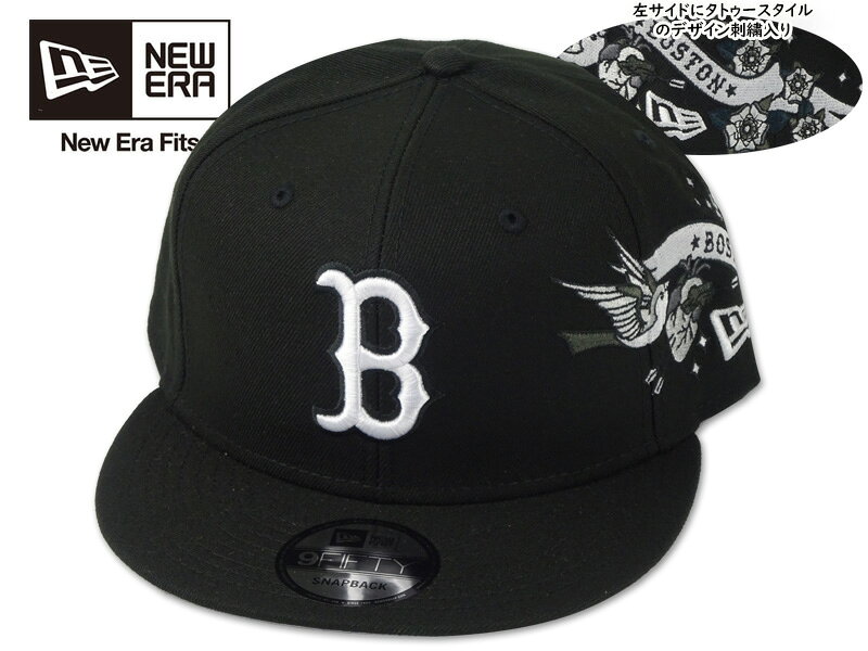 Rakuten - NEWERA ニューエラ 9FIFTY CITY ART BLACK COLOR BOSTON REDSOX 950 BLACK/WHITE ボストン レッドソックス ブラック/ホワイト 21948 [メジャーリーグ 大リーグ MAJORLEAGUE メンズ レディース]
