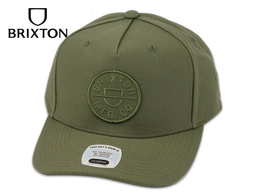 BRIXTON ブリクストン CREST C MP SNAPBACK IVY GREEN スナップバック アイビーグリーン 21940 BRIXTON ブリクストン CREST C MP SNAPBACK IVY GREEN スナップバック アイビーグリーン 21940