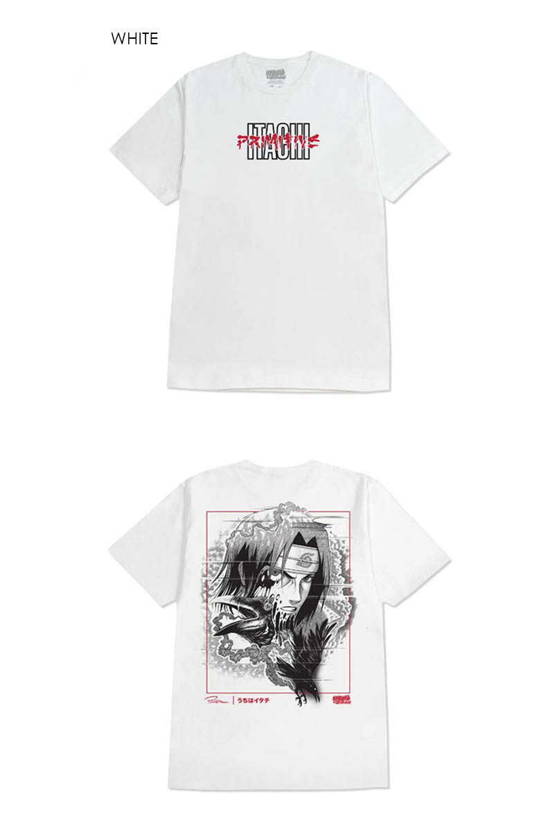 PRIMITIVE SKATE×NARUTO プリミティブ×ナルト SHIPPUDEN CLONES Oversized T-SHIRT WHITE 疾風伝 Tシャツ ホワイト 22158 [スケート SKATE メンズ レディース]