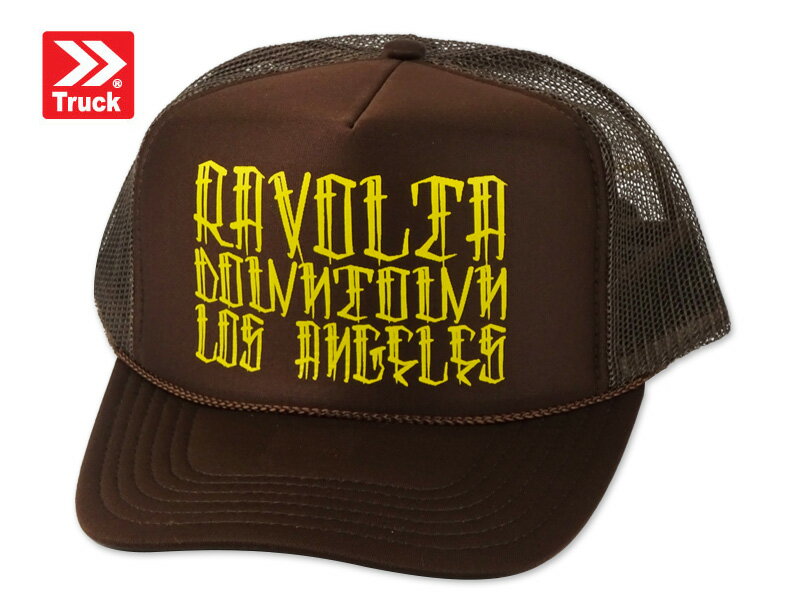 Rakuten - TRUCK BRAND トラックブランド DRIP #JM-10 メッシュキャップ ブラウン 21618 [SNAPBACK スナップバック アメカジ 帽子 メンズ レディース]
