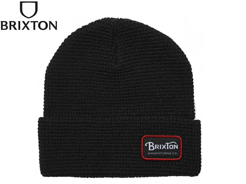 BRIXTON ブリクストン 20TH ANNIVERSARY GRADE KNIT BEANIE BLACK ビーニー ブラック 21938 22070 メンズ レディース