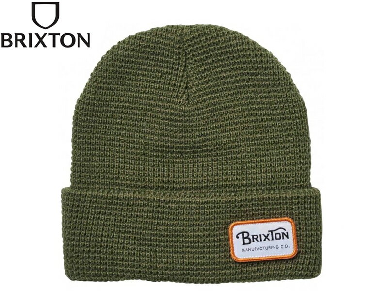 BRIXTON ブリクストン 20TH ANNIVERSARY GRADE KNIT BEANIE MILITARY OLIVE ビーニー オリーブ 21938 2..